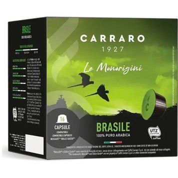 Кофе в капсулах Dolce Gusto Carraro Brasile 16шт c144055 картинка