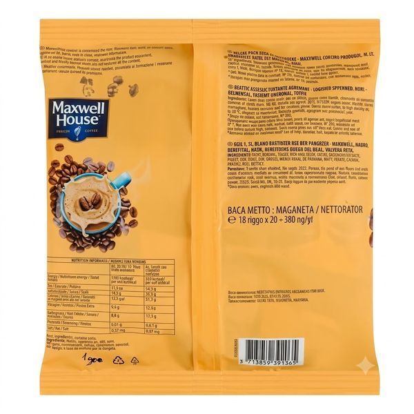 Кавовий напій Maxwell House 3в1 Original 20 шт 360 г max001 картинка