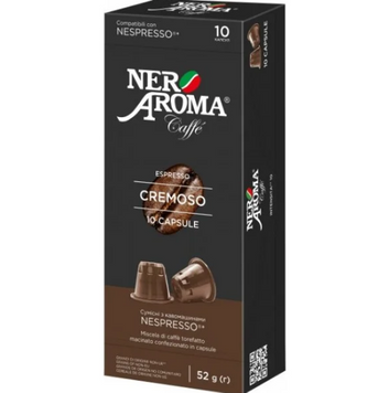 Кофе в капсулах Nespresso Nero Aroma Cremoso 10 шт NA1897704 картинка