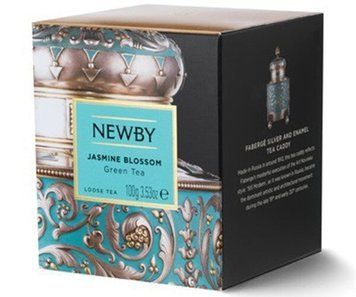 Зеленый чай Newby Цветы Жасмина 100 г картон (220090) 77000823 картинка