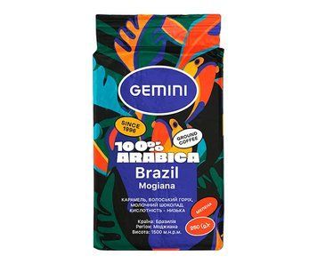 Кофе молотый Gemini Brazil 250 г G1051020 картинка