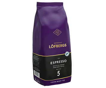 Кофе в зернах Lofbergs Espresso 1 кг LB10001 картинка