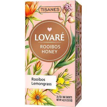 Чай Lovare Rooibos honey ройбуш с травами 24 пакетика lov1071 картинка
