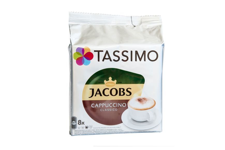 Кофе в капсулах Jacobs Tassimo Monarch Capucino Classico 8шт (ящик 5шт) optj10000595 картинка