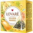 Чай Lovare золотое манго пирамидки 15 пакетиков