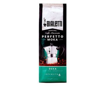 Кава мелена без кофеїну Bialetti Perfetto Moka Deka 250 г BiaL1010 картинка