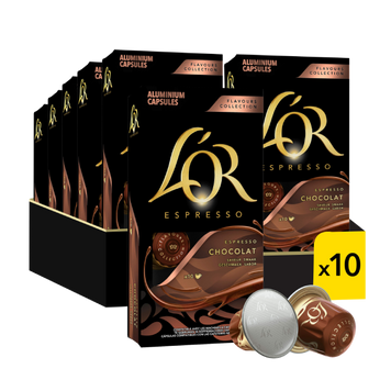 Набір кави в капсулах Nespresso L`OR Espresso Chocolat 100 шт optj10001489 картинка