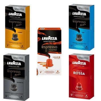 Набір кави в капсулах 5 видів Lavazza Nespresso, оригінал, Мікс 50 шт setlav0002 картинка