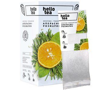 Чай Hello Tea Апельсин и розмарин 20шт ch04000333 картинка