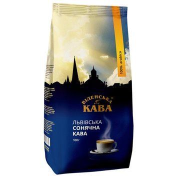 Кофе молотый Віденська кава Львівська Сонячна 100 г nob00000739 картинка