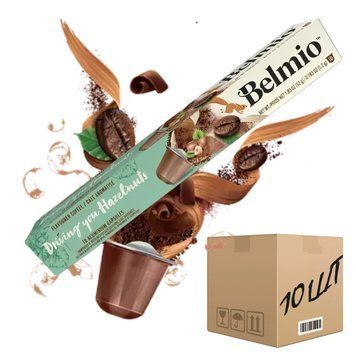 Кава в капсулах Nespresso Belmio Driving You Hazelnuts 10 шт (ящик 10 шт) setBij10000507 картинка
