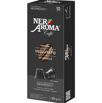 Кофе в капсулах Nespresso Nero Aroma Vellutato 10 шт NA1897709 картинка
