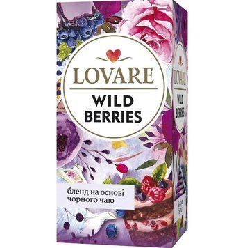 Чай черный Lovare Travel Wild Berry 24 шт LO10007 картинка