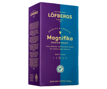 Кава мелена Lofbergs Magnifika Medium Roast 500 г LB10005 картинка