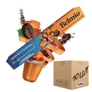 Кава в капсулах Nespresso Belmio Decaffeinato Caramel 10 шт (ящик 10 шт) setBij10000513 картинка