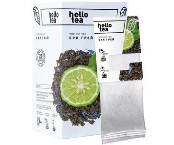 Чай черный Hello Tea Ерл Грей 20шт ch00002 картинка