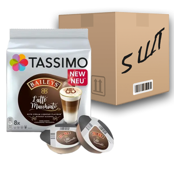 Кава в капсулах Tassimo Jacobs Latte Macchiato Baileys 8 шт (ящик 5шт) optAr200021 картинка