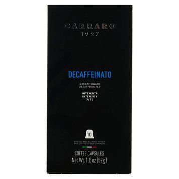 Кофе в капсулах Nespresso Carraro Decaffeinato 10 шт car90008 картинка