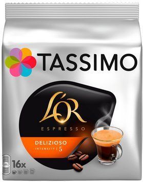 Кофе в капсулах L`or Tassimo delizioso 16 шт Ar200014 картинка