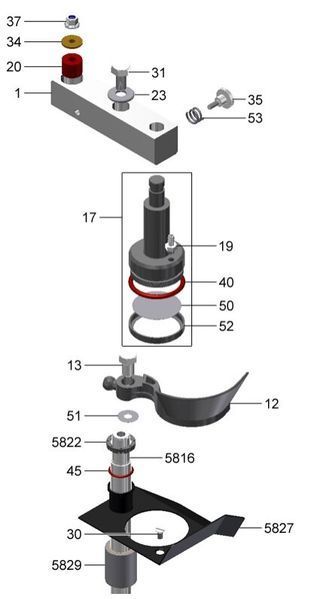 Кільце O-ring 15,6&times;1,78 мм для кавомашин Franke (1T310648, 560.0004.969) 56940006518 картинка