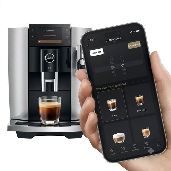 Кофемашина JURA E8 Piano Black ED yura0001 картинка