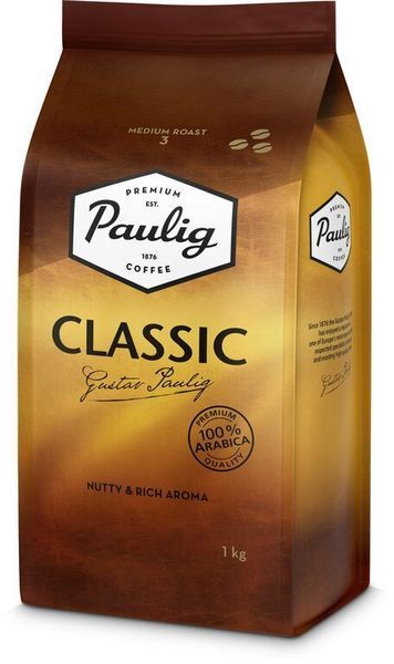 Кава в зернах Paulig Classic 1 кг (ящик 4кг) optP11891 картинка