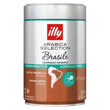 Кофе молотый Illy Brazil в железной банке 250 г illm0001 картинка