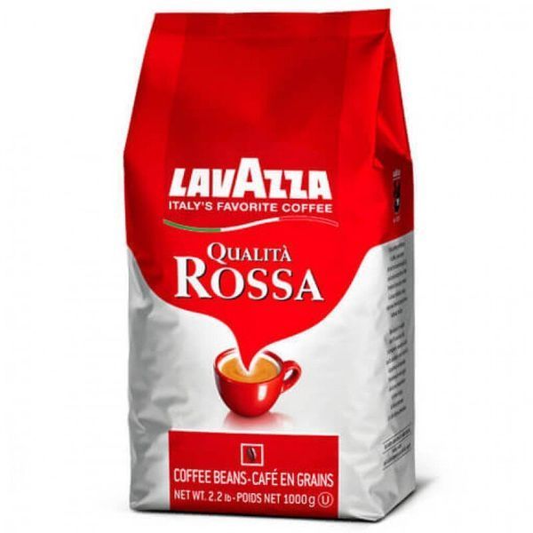 Кофе в зернах Lavazza Qualita Rossa, оригинал, 1 кг (ящик 6кг) opt153 картинка