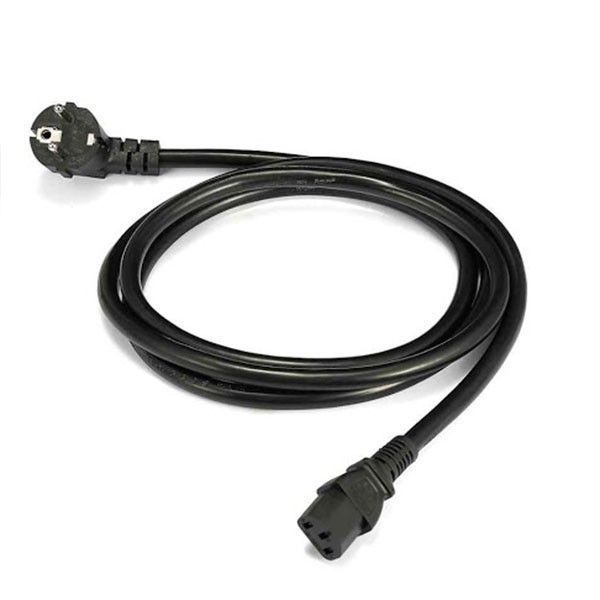Мережевий кабель живлення 1.8 м (230V, 10A, 3500W) євровилка zap0005 картинка