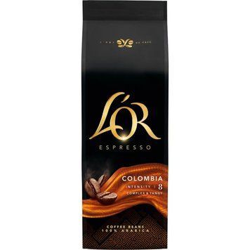 Кава в зернах L'OR Espresso Colombia 500 г j10000483 картинка