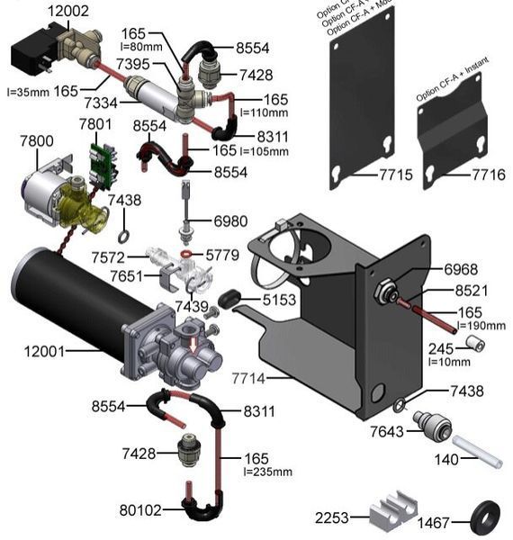 Кольцо силиконовое 4,48&times;1,78 мм для кофемашин Franke (1T312308, 560.0005.354) 56940006593 картинка