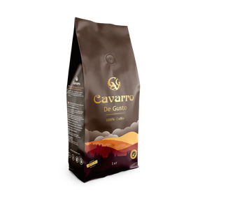 Кава в зернах CAVARRO DE GUSTO 1 кг 50007096 картинка