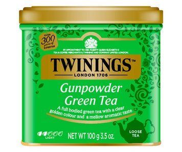 Чай Twinings зеленый Ганпаудер 100 г ж/б twn1001 картинка