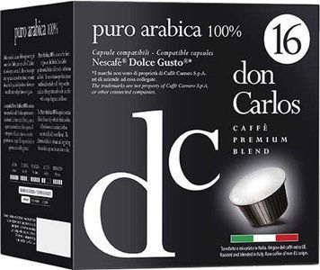 Кофе в капсулах Dolce Gusto Don Carlos Puro Arabica, 16 капсул car90013 картинка