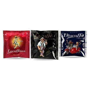 Набор кофе в чалдах Lucaffe 3 вида Элит 150 шт nab001lucaffe картинка