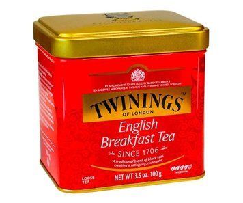 Чай Twinings черный Английский завтрак 100 г ж/б twn1002 картинка
