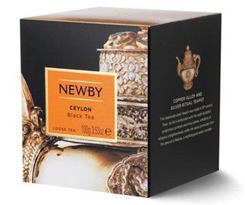 Черный чай Newby Цейлон 100 г картон (220030) 77000556 картинка