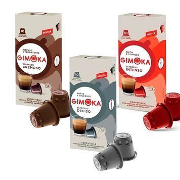 Набор кофе в капсулах 3 вида Nespresso Gimoka Итальянская классика 30 шт setgim1 картинка