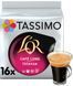 Кофе в капсулах L`or Tassimo Cafe long intense 16 шт