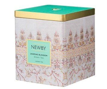 Зеленый чай Newby Цветы Жасмина ж/б 125 г (130090А) 77000851 картинка