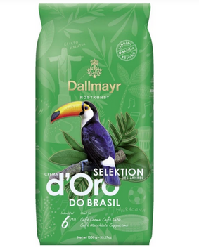Кава в зернах Dallmayr Crema d'Oro Selektion Brasilien 1кг Bij10001524 картинка