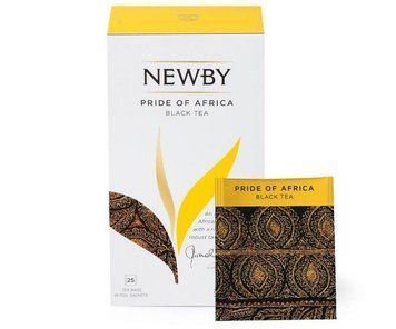 Черный чай Newby Гордость Африки в пакетиках 25 шт (311120) 77000558 картинка