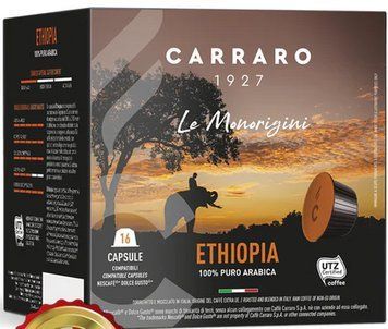Кофе в капсулах Dolce Gusto Carraro Ethiopia, 16шт car90017 картинка