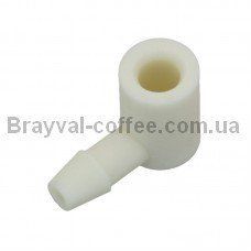 Гумовий патрубок 90 &deg; для помпи Ulka Saeco Gaggia 00138 картинка