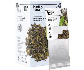 Чай зелёный Hello Tea Молочный Оолонг 20шт ch00003 картинка