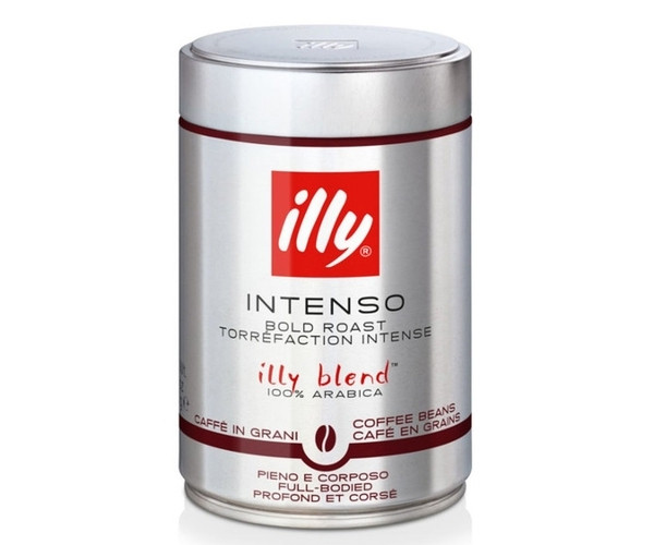 Кава в зернах Illy Intenso 250 г у банці