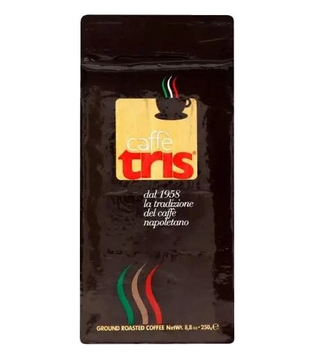 Кава Barbera Tris 100% robusta мелена 250 г BA10006 картинка