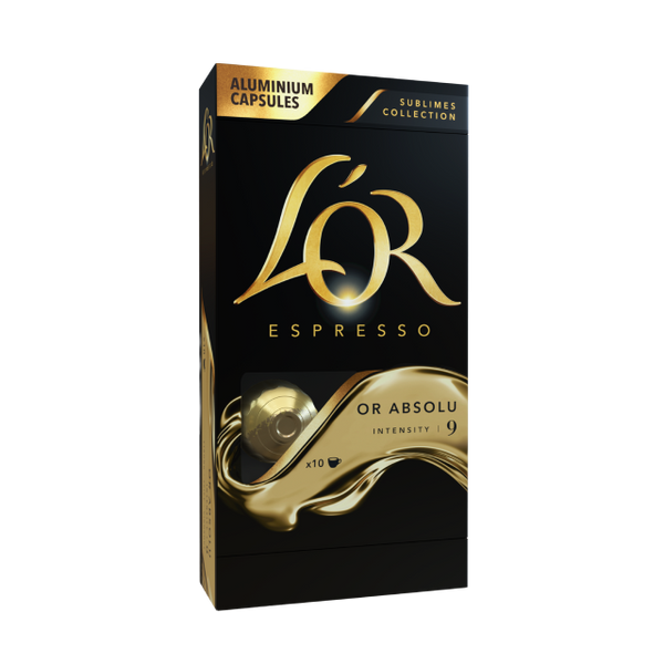 Кава в капсулах Nespresso L'OR Espresso Or Absolu 10 шт j200307 картинка