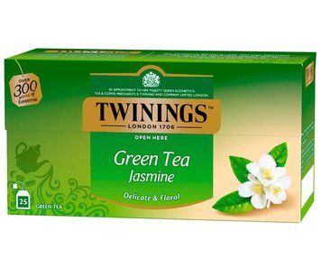 Чай Twinings зеленый с жасмином 25 пакетиков twn1007 картинка