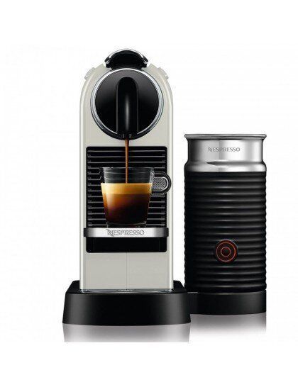 Капсульна кавомашина Nespresso Citiz Milk WHITE ci10004 картинка